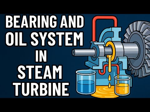 Bearing and Oil System in steam turbine (Part 65)