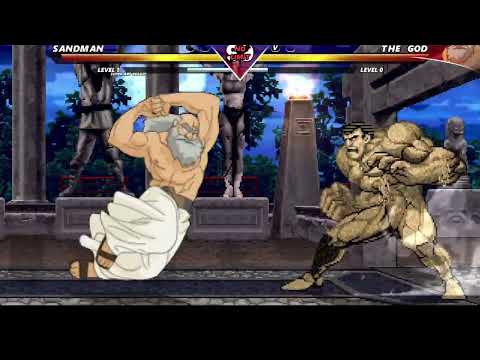 THE GOD VS SANDMAN - VERY EXCITING BATTLE WITH FULL POWER !