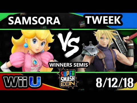 SSC 2018 Smash 4 - Samsora (Peach) Vs. Tweek (Cloud) - Wii U Winners Semis