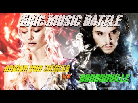 EPIC MUSIC BATTLE | Adrian von Ziegler vs BrunuhVille