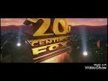 20th Century Fox Logo And Thuntershot