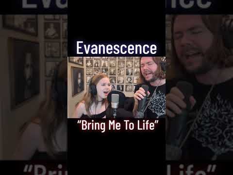 Bring me to life, father and his daughter #bringmetolife @bobbyamaru @Evanescence