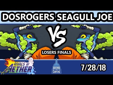 DTC 2 RoA - DosRogers (Ranno) Vs. Seagull Joe (Forsburn, Ranno) - Rivals of Aether Losers Finals