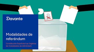 Modalidades de referéndum