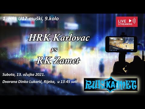 9.KOLO, 1. HRL U17-muški, Karlovac vs Zamet