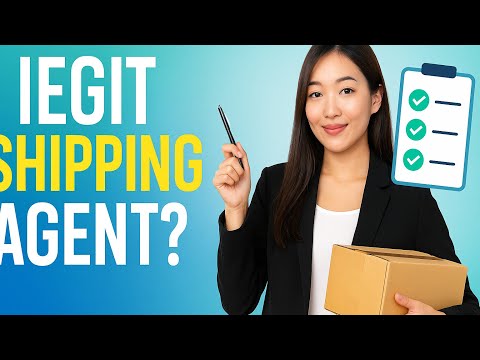 Choose A legit shipping agent