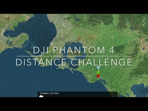 Our World by Drone in 4K - DJI Phantom 4 distance challenge