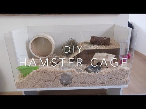 DIY Hamster Cage 4 Steps Instructables