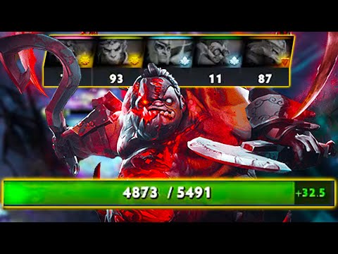 FARMING STRENGTH 5500 HP CARRY PUDGE - Fun Game