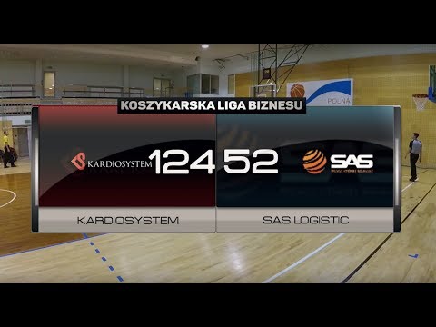 Kardiosystem vs SAS Logistic - IV kolejka - Warszawa - Koszykarska Liga Biznesu
