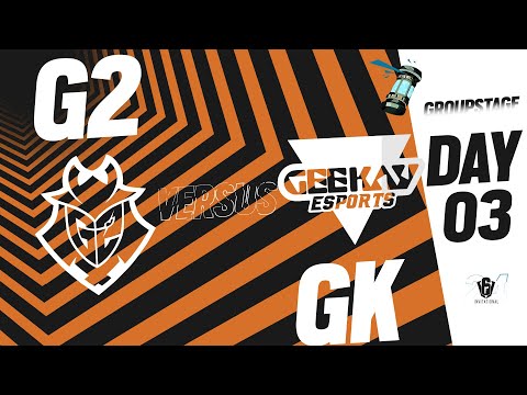 Geekay Esports vs G2 Esports Repetición