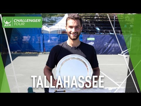 Rubin Celebrates Tallahassee Challenger Title 2018