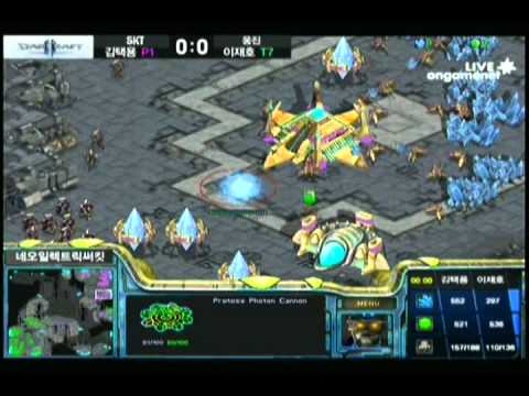 SPL [8.14] Bisu (SKT) vs Light (Woongjin) 1st half - 1set / Neo Electric Circuit