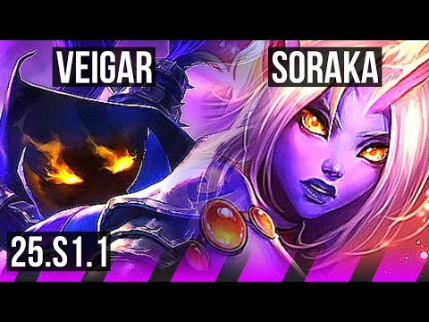 VEIGAR & Jhin vs SORAKA & Kai'Sa (SUP) | VN Challenger | 25.S1.1