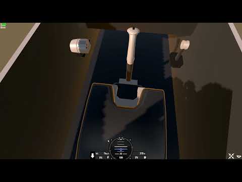 Ejection seat test for Bf 109 G-8