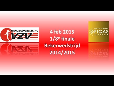 1/8e bekerwedstrijd Maedilon/VZV - FIQAS/Aalsmeer: uitslag 22 - 21