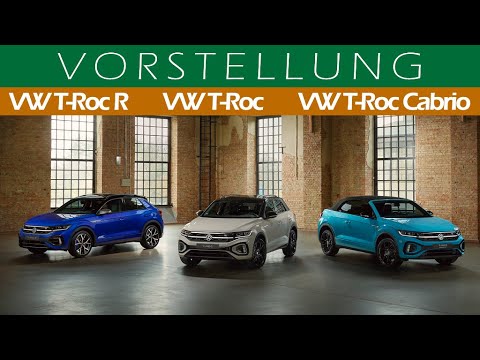 VW T-Roc - Facelift 2022 - Review T-Roc R - Vorstellung T-Roc Cabrio mit Interview Philipp Paul