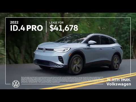Over $11,000 of MSRP on a New 2022 Volkswagen ID.4 EV lease!