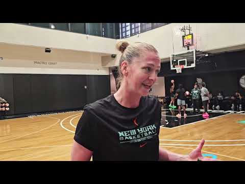 NY Liberty Forward Emma Meesseman Post-Practice Interview | NY Liberty | 8-18-25