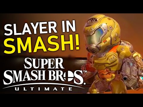 The Doom Slayer Is In Smash Bros. Ultimate!