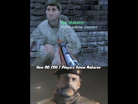 Only OG Call Of Duty Players Know about World War Makarov #shorts