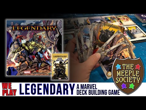 Legendary: A Marvel Deck Building Game - Rules Discussion and Playthrough