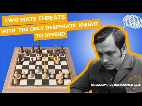 Nicolas Rossolimo vs Ivan Romanenko 1948