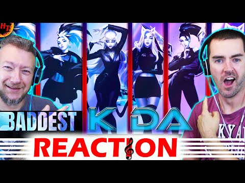 First Time Listen! K DA - THE BADDEST REACTION (Official Lyric Video) - League of Legends