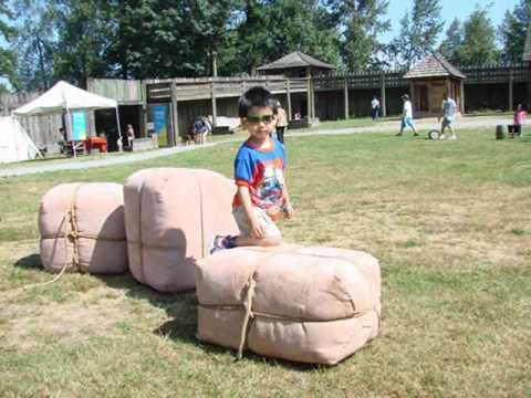 Puppet show @ Fort Langley National Historic Site, BC, Canada