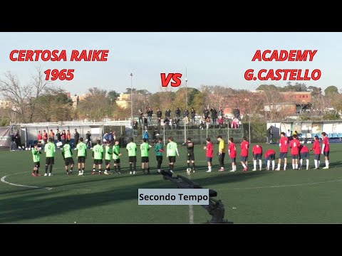 💪💪💥⚫🟢2 ° Tempo - Certosa Raike 1965 vs Academy G.Castello - Allievi Regionali U.17 -9° di campionato