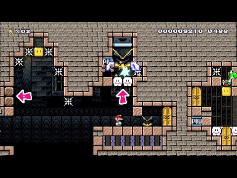 Super Mario Maker - Euro Blind Race #1: Europe is a Spooky Place #Race