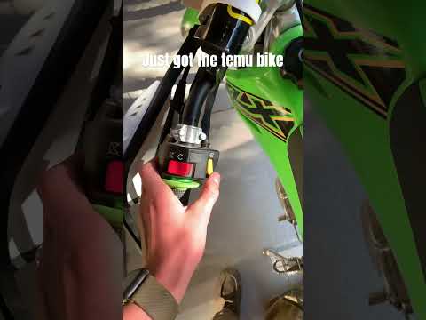 Just got the Temu bike #klx140rf #dirtbike #xr100 #crf250r
