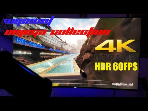 Wipeout The Omega collection 4k HDR 60fps PS4 Pro Gameplay