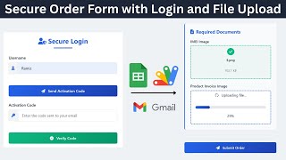 How to Build a Secure Order Form with Login and File Upload Using Apps Script | D3