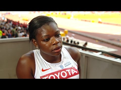 WHC 2015 Beijing - Asha Philip GBR 100m Heat 1