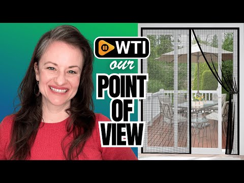 Fiberglass Magnetic Screen Door Fit Door Size 48 x 83 in- Heavy Duty Fiberglass Screen Door Mesh for Interior Door - WTI product video review