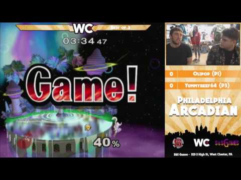 The Philadelphian Arcadian: Olipop (Ice Climbers) vs Yummybeef64 (Link) - Pools