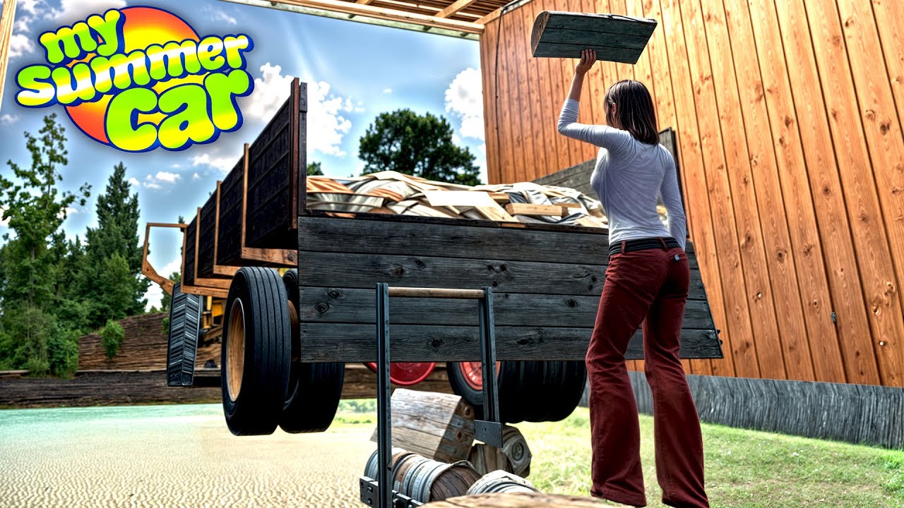 Além de NAMORADA, a SUSKI trabalha comigo! - My Summer Car NOVA ERA #116