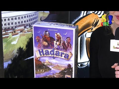 Kurzerklärung zu HADARA - Hans im Glück - Spielwarenmesse 2019 (Spiel doch mal...!)