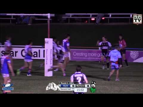 Real NRL Round 2 - Kurri v Maitland U23's Highlights