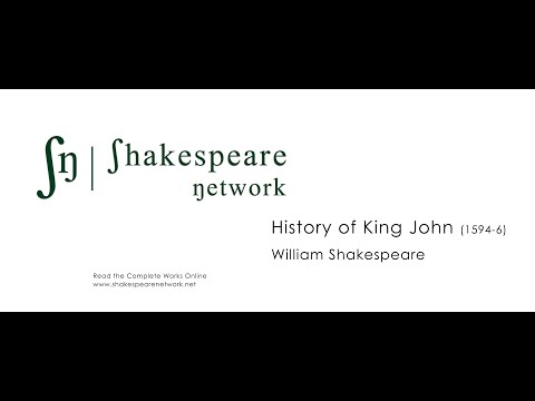 King John (Shakespeare Network, audio, 1998)
