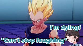 What Vegeta said made Subaru laugh so hard she had to go away to calm down [hololive/ENG Subs]