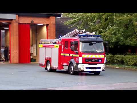 Greater Manchester Fire and Rescue Service Thompson Street double turnout