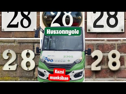 MVK 28as JÁRAT          MISKOLCON BUSSZAL 