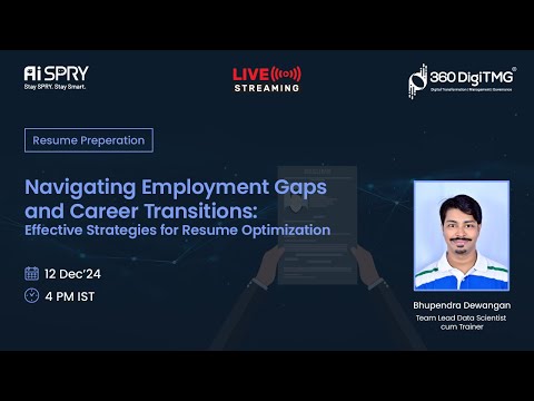 Resume Building 15th February 360DigiTMG