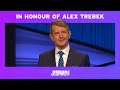 Ken Jennings Honors Alex Trebek In His First Episode As Guest Host JEOPARDY