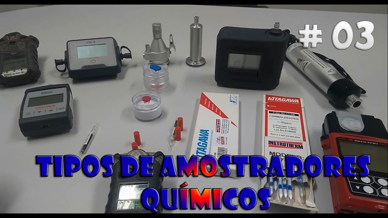 Tipos de amostradores químicos: Passivos e Ativos - Higiene Ocupacional # 03