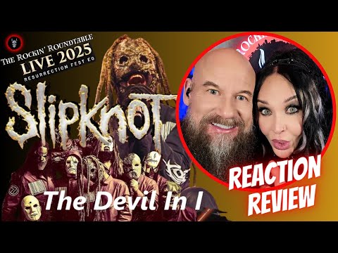 Metal couple reacts to Slipknot – This is BRUTAL