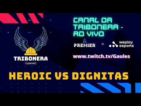 [Gaules ao Vivo] Heroic vs Dignitas - BLAST Premier Fall Showdown 2021 -  HD