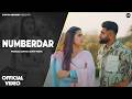 Numberdar Official Video Sumit Parta Pranjal Dahiya Harsh Sandhu New Haryanvi Songs 2025
